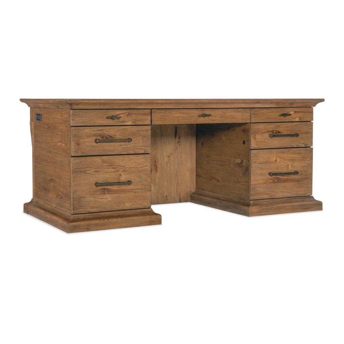 56d4daccf10588953bf755503061e540 Big Sky Executive Desk - Image 1