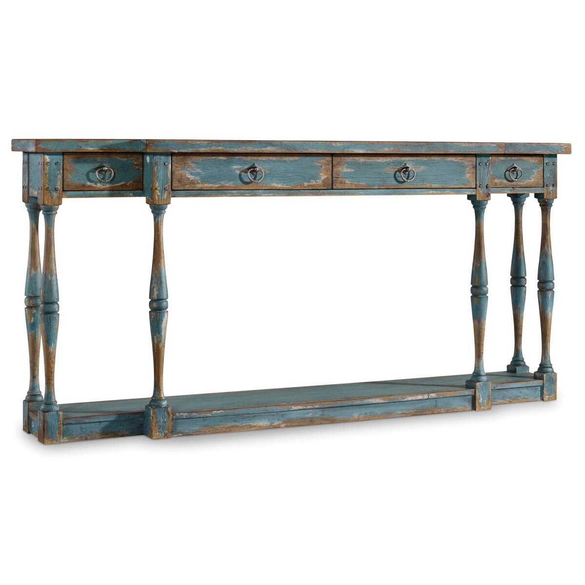 5919e206ce9a0a6428f9f4c7adbce922 Sanctuary Four-Drawer Thin Console - Image 1