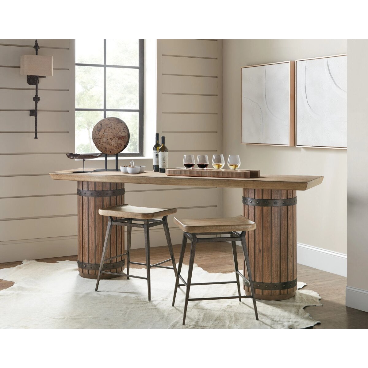 59dce02905a6c3b88db194dcecd9293d Vineyard Row Console Table - Image 1