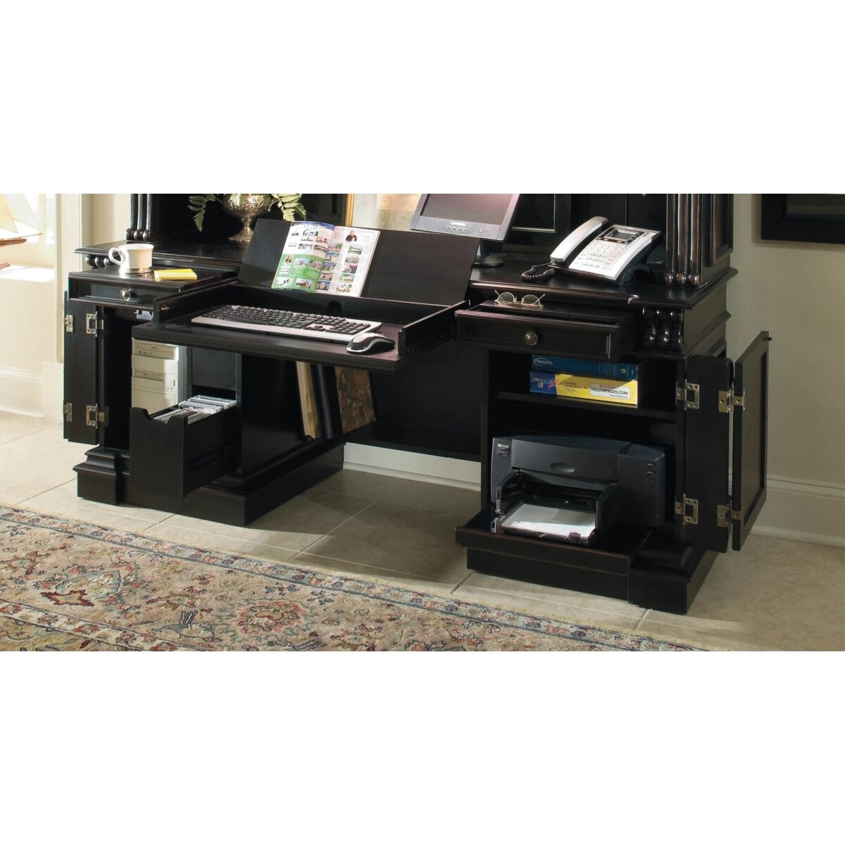 5de8faf80f934287c6eafe27cb8d3aaa Telluride Computer Credenza - Image 1