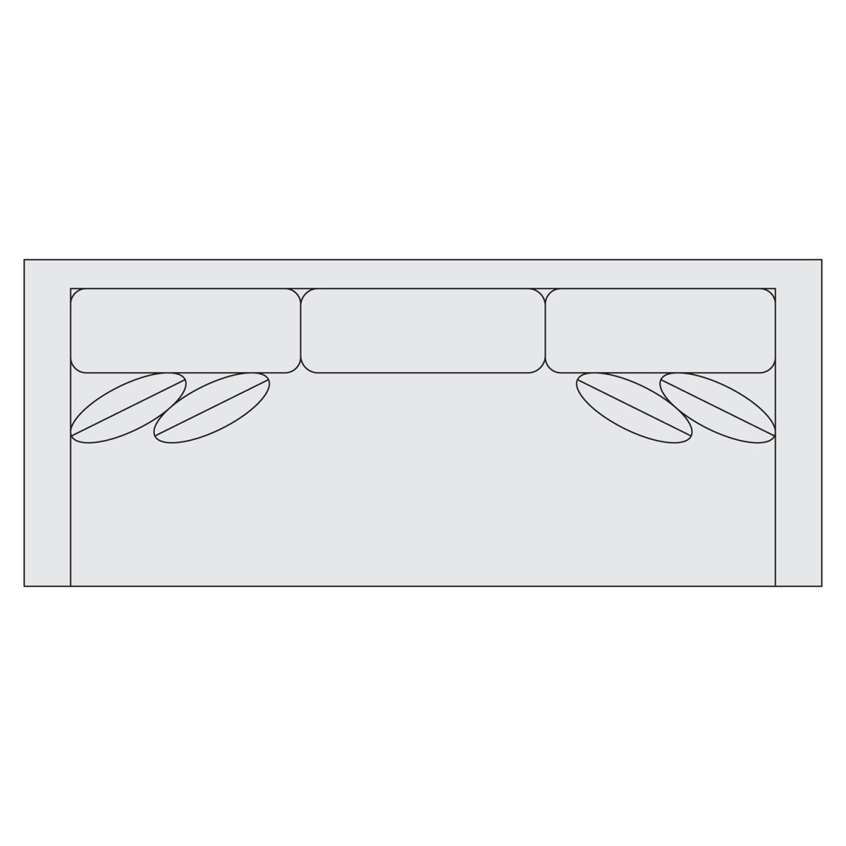 5eb986f6edbc7bf534a9148d36c2892c Fabric Sofa - Image 1