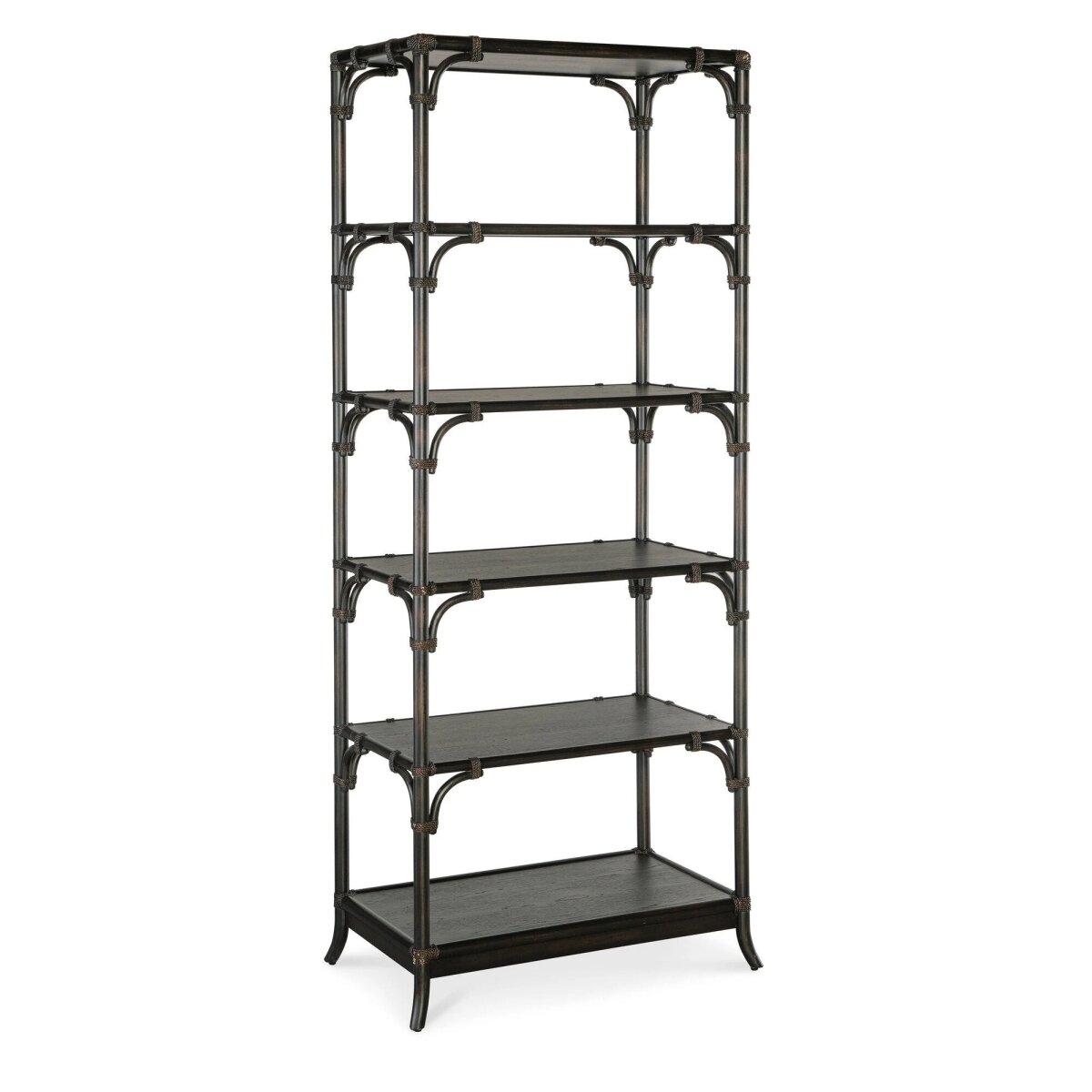 5f062a2bb77599b6a63157858e9de4bc Retreat Pole Rattan Bookcase - Image 1