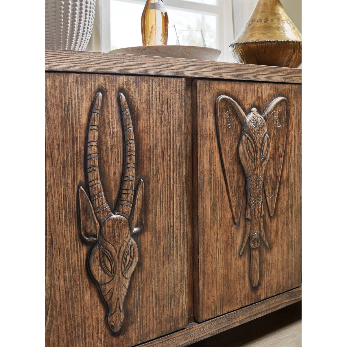 5f726f75c053618b5e2149cc83646e5e Commerce & Market Safari Credenza - Image 1