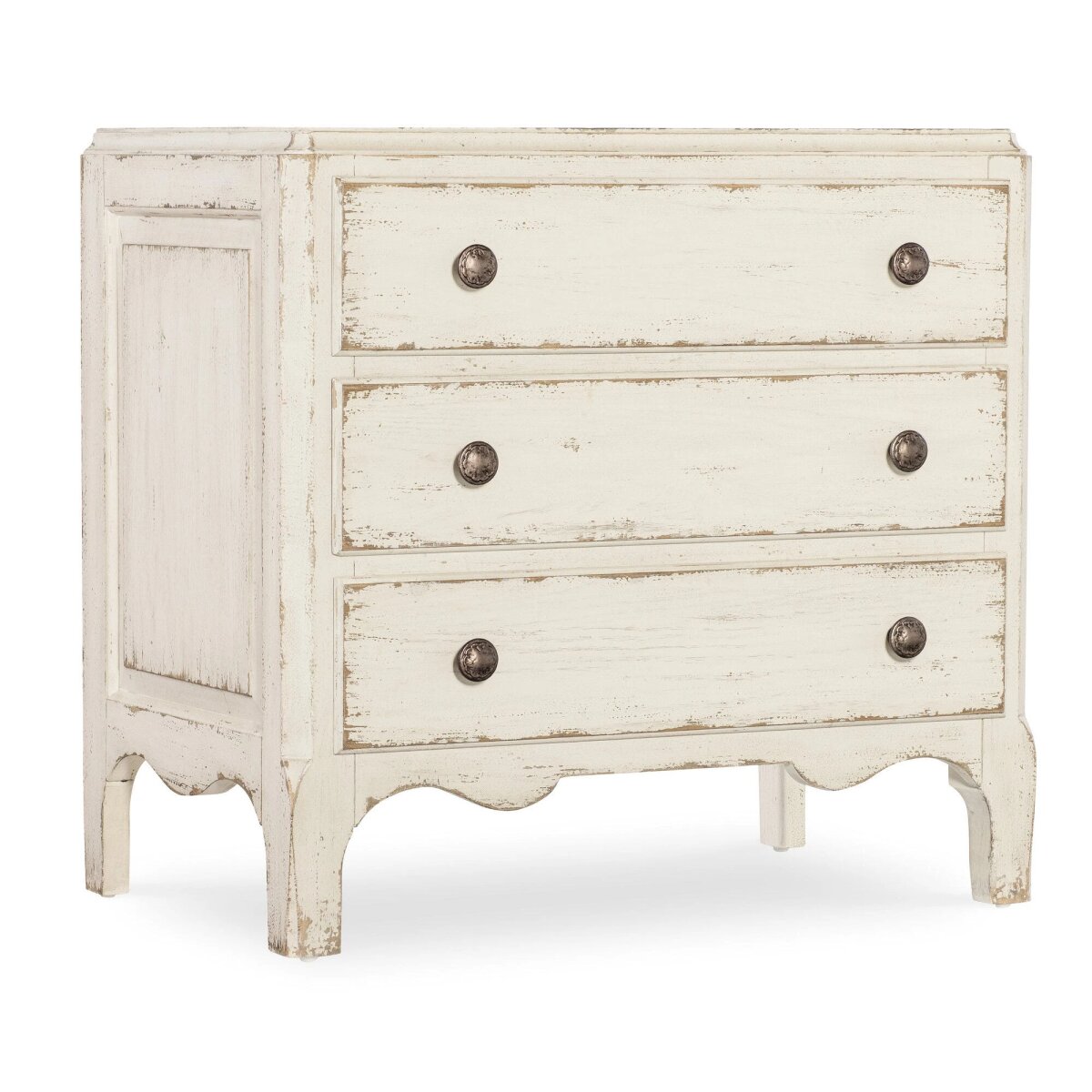 636f961a9aebf084c2df84559bdaa17e Americana Three-Drawer Nightstand - Image 1