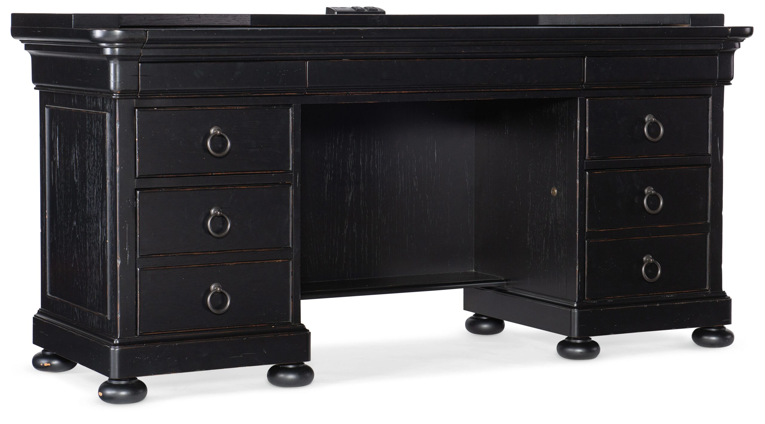638b301887d85f20ee0a6c290625b8fc Bristowe Computer Credenza - Image 1