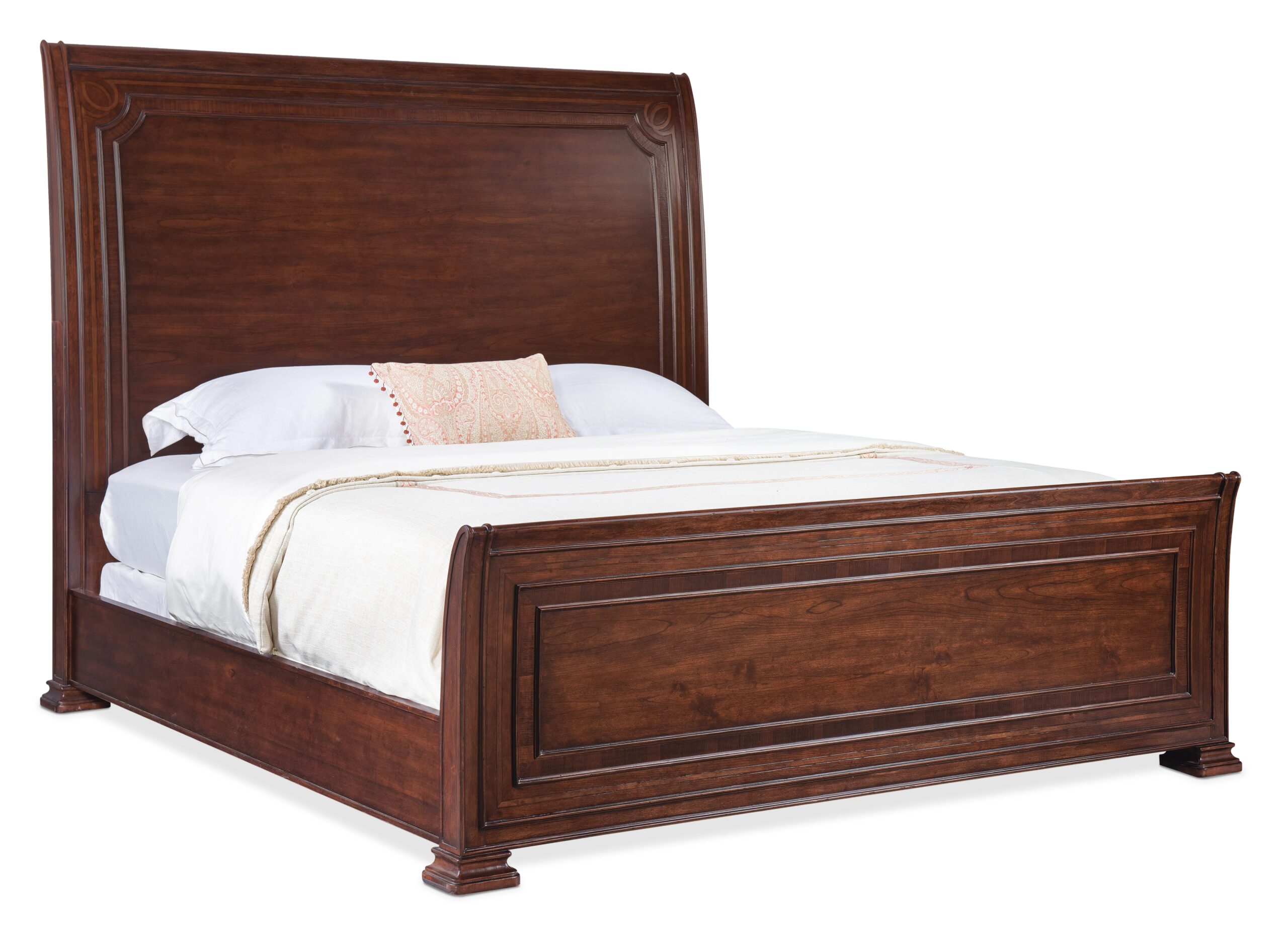 64a2cf945fa939f255dc250c9ad131c5 Charleston Cal King Sleigh Bed - Image 1