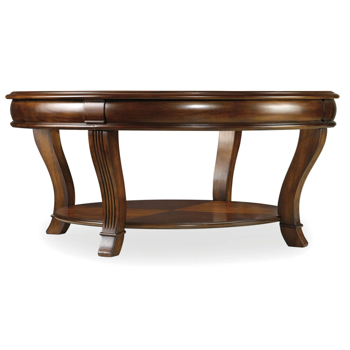 6ca0cc63f193592382bce54b4ff1be80 Brookhaven Round Cocktail Table - Image 1