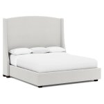 Cooper Fabric Storage Shelter Bed Queen (64" H)