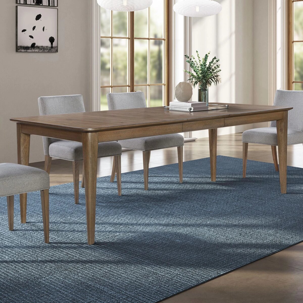 71b25ad6981c510f22747b04adf14307 Rectangular Leg Table - Image 1