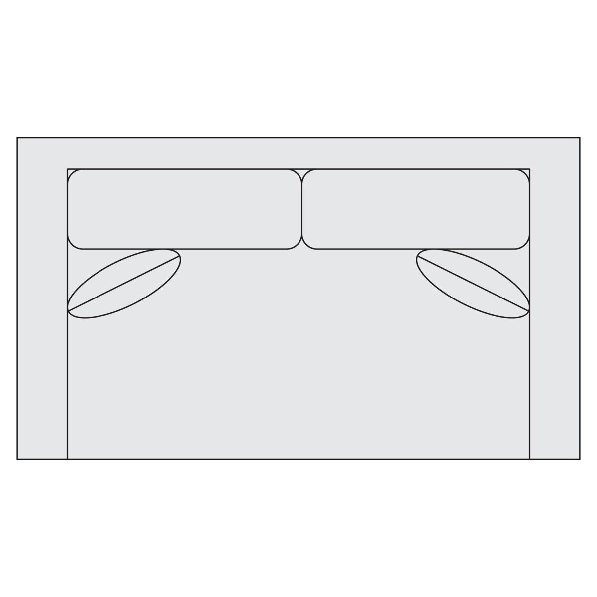 734a297556ddd89293ee12a080d01e2f Fabric Loveseat - Image 1