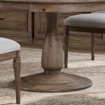 Round Pedestal Table Base