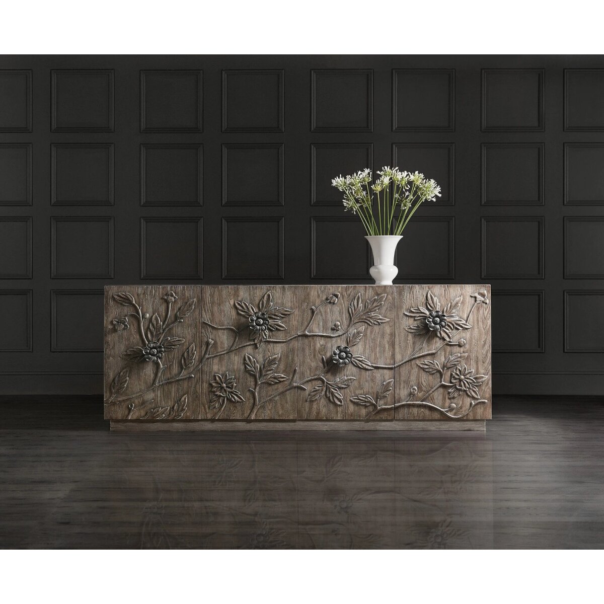 76d28110beb68f39f3937806853005e1 Melange Florence Four Door Credenza - Image 1