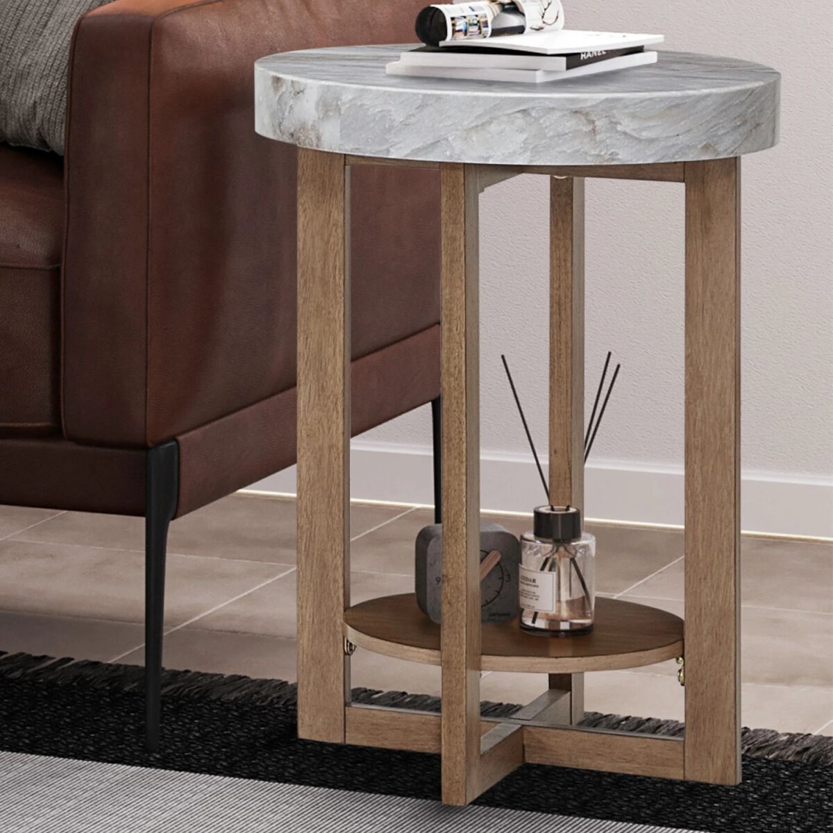 76ff1653c4d9b95cfd35e3f3615aefee Chairside Table - Image 1