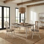 5 Piece Leg Table Set
