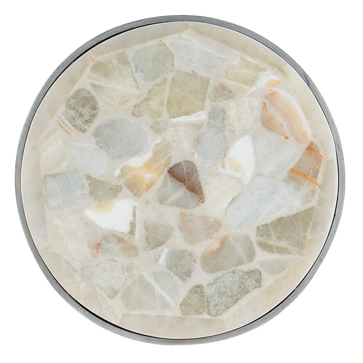 7f40cc5438a826452b792229217434a0 Melange Marin 32in Accent End Table - Image 1