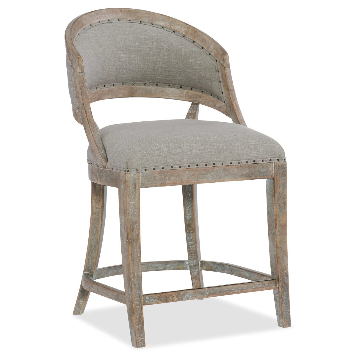 7f8eb33205ffd34bab96d5c4a1878701 Boheme Garnier Barrel Back Counter Stool - Image 1