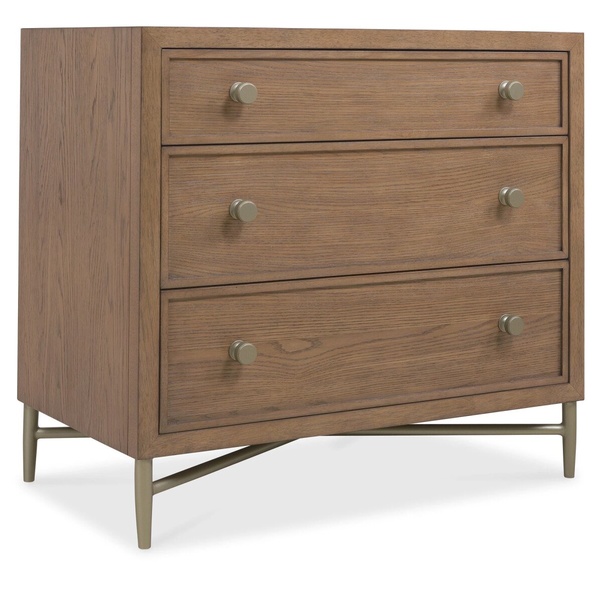 815be4e74100e58d60dc52f95fa4a4c2 Sonnet Three-Drawer Nightstand - Image 1