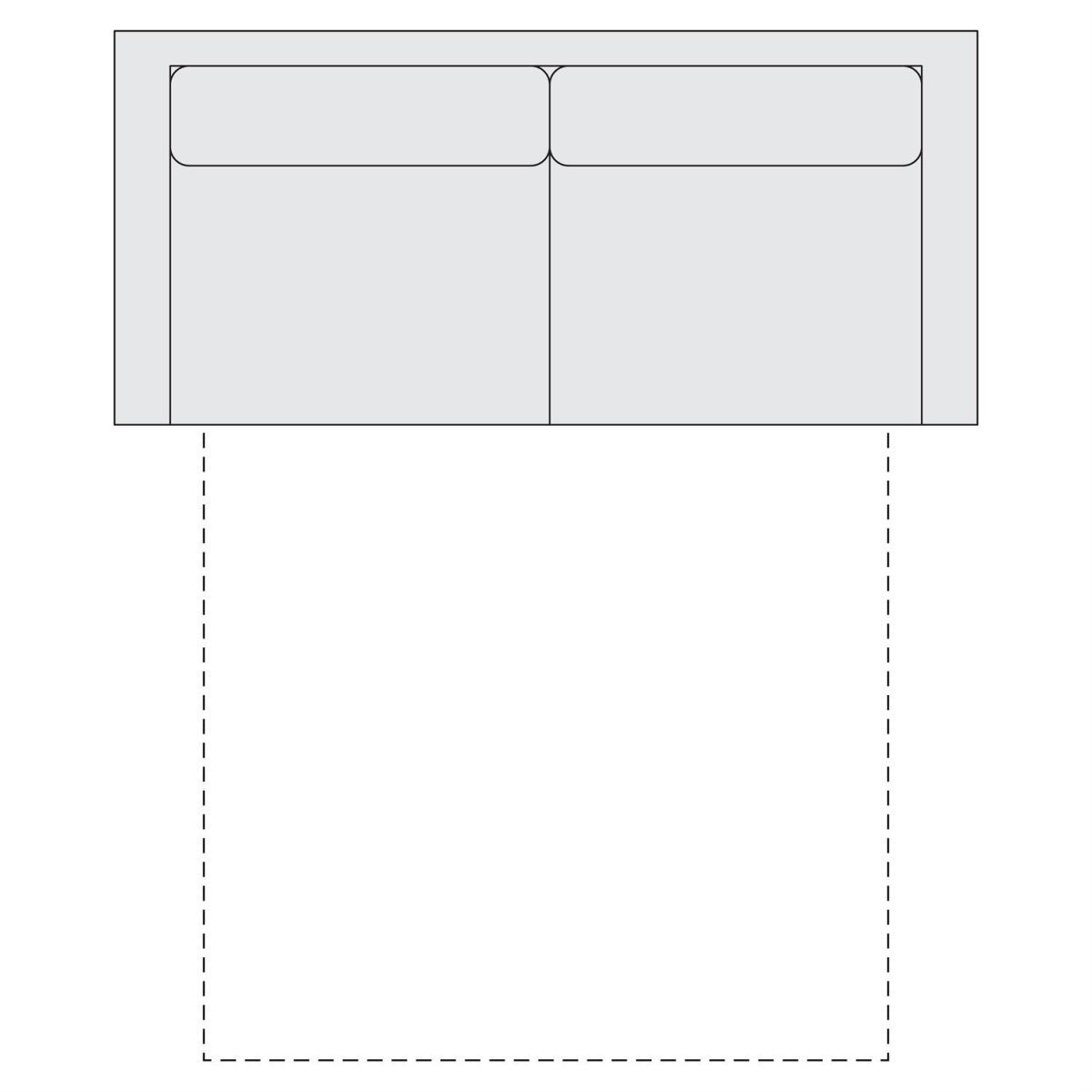 82164b269cba97e59a7a54eecdf7c378 Fabric Sleeper Sofa Queen - Image 1
