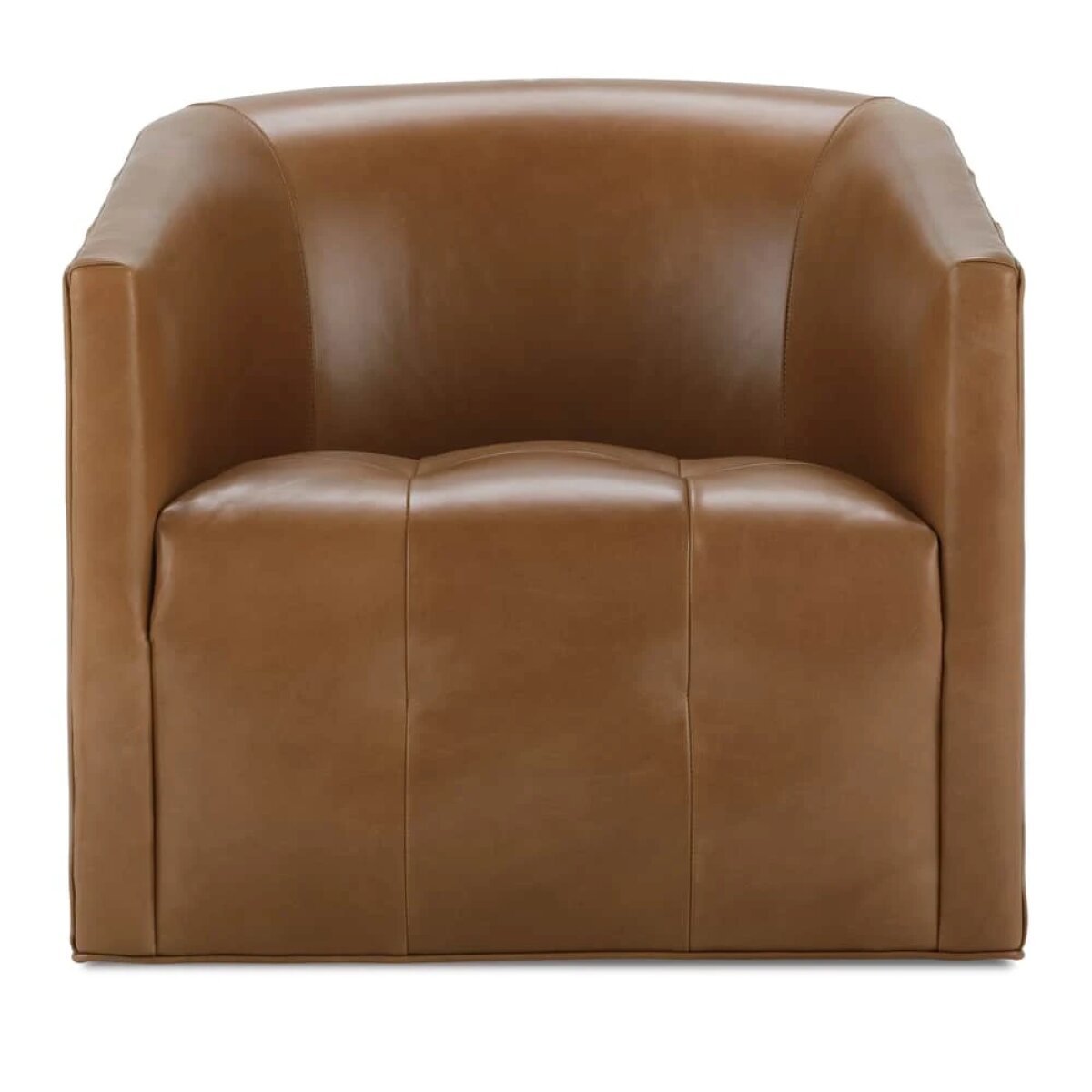 828f0c43515bb938651f35959df05117 Pate Leather Swivel Chair - Image 1