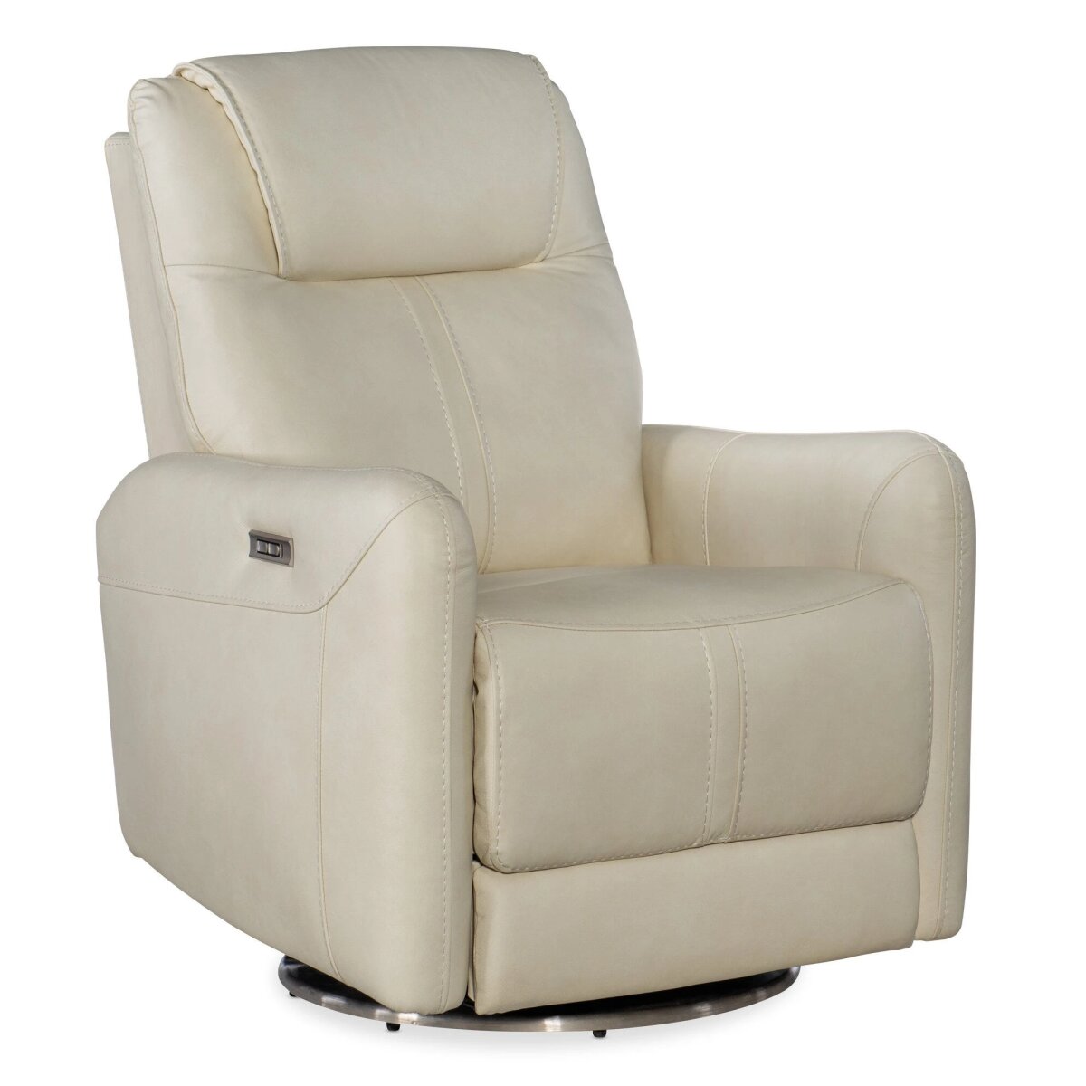 84cba098fc49f0ed0a259b26accd76bf Steffen Swivel Power Recliner with Power Headrest - Image 1