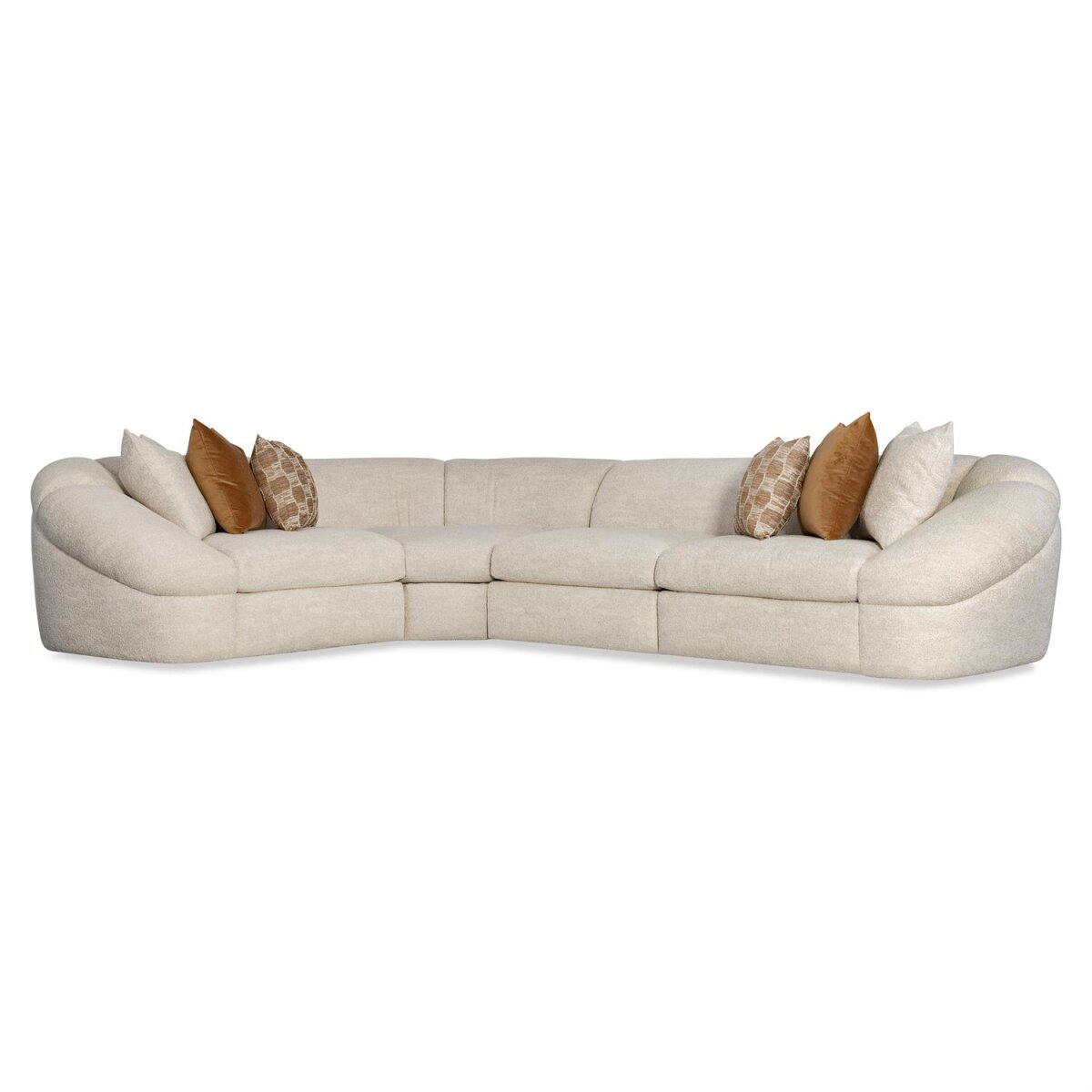 87f2f53c04de94ed31ab1ca720007a0a St. Tropez Fabric Sectional - Image 1
