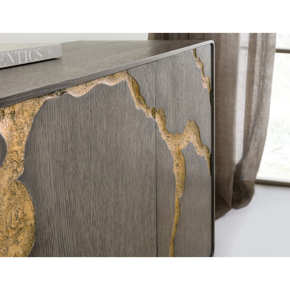 88f6ed5f4d27a5be5be1c0d958b75eac Melange Fissured Entertainment Credenza - Image 1