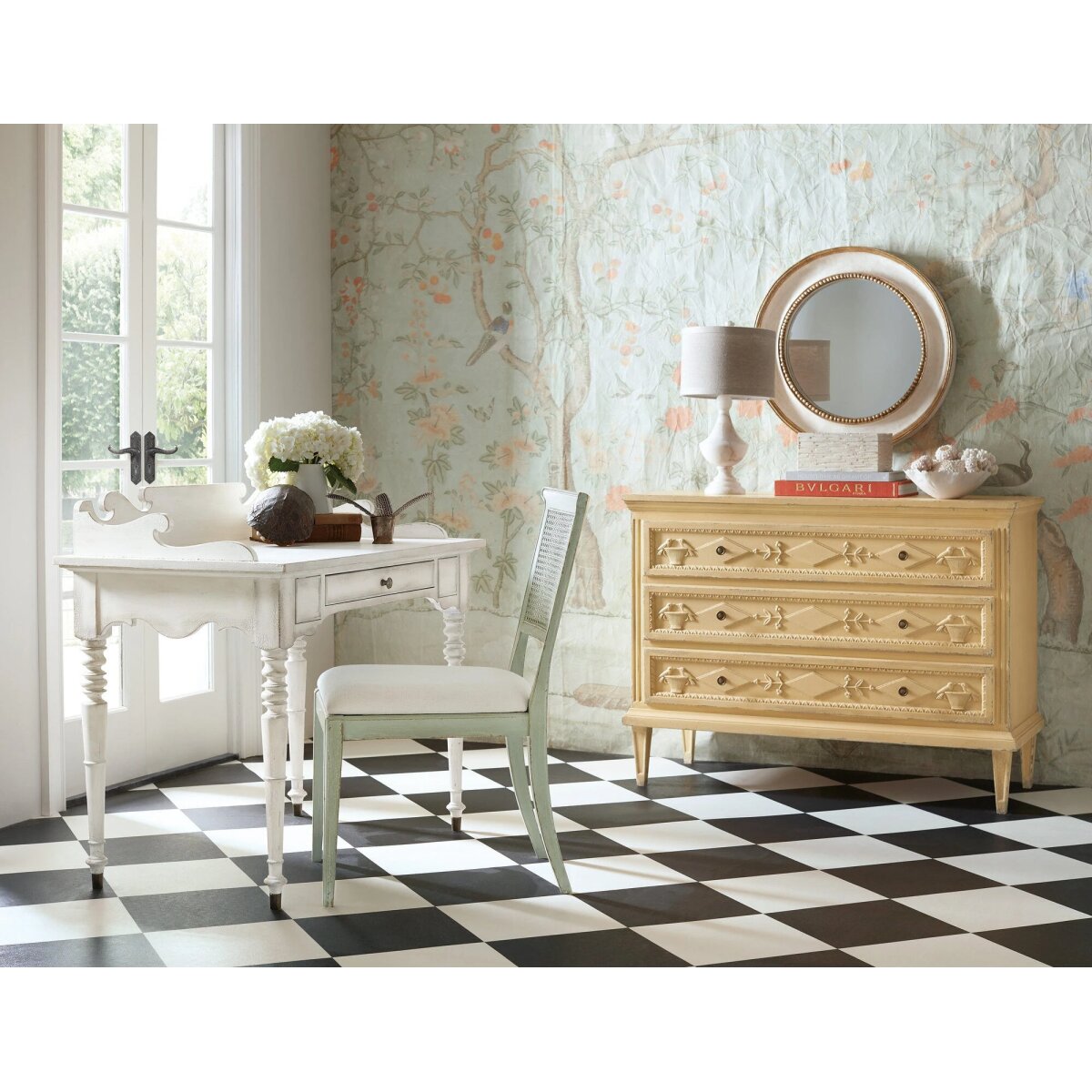 8bcec1570fa6835bb81d5f6d83569e1f Charleston Upholstered Seat Side Chair - Image 1