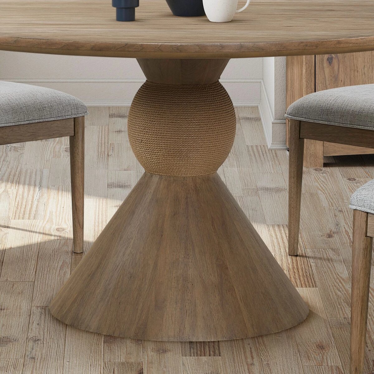 9178cca956868deffda976eec71b6b50 54 Inch Pedestal Table Base - Image 1