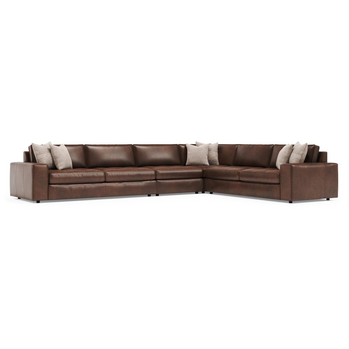 926d912253dc50be3791614368a03843 Nest Leather Sectional - Image 1
