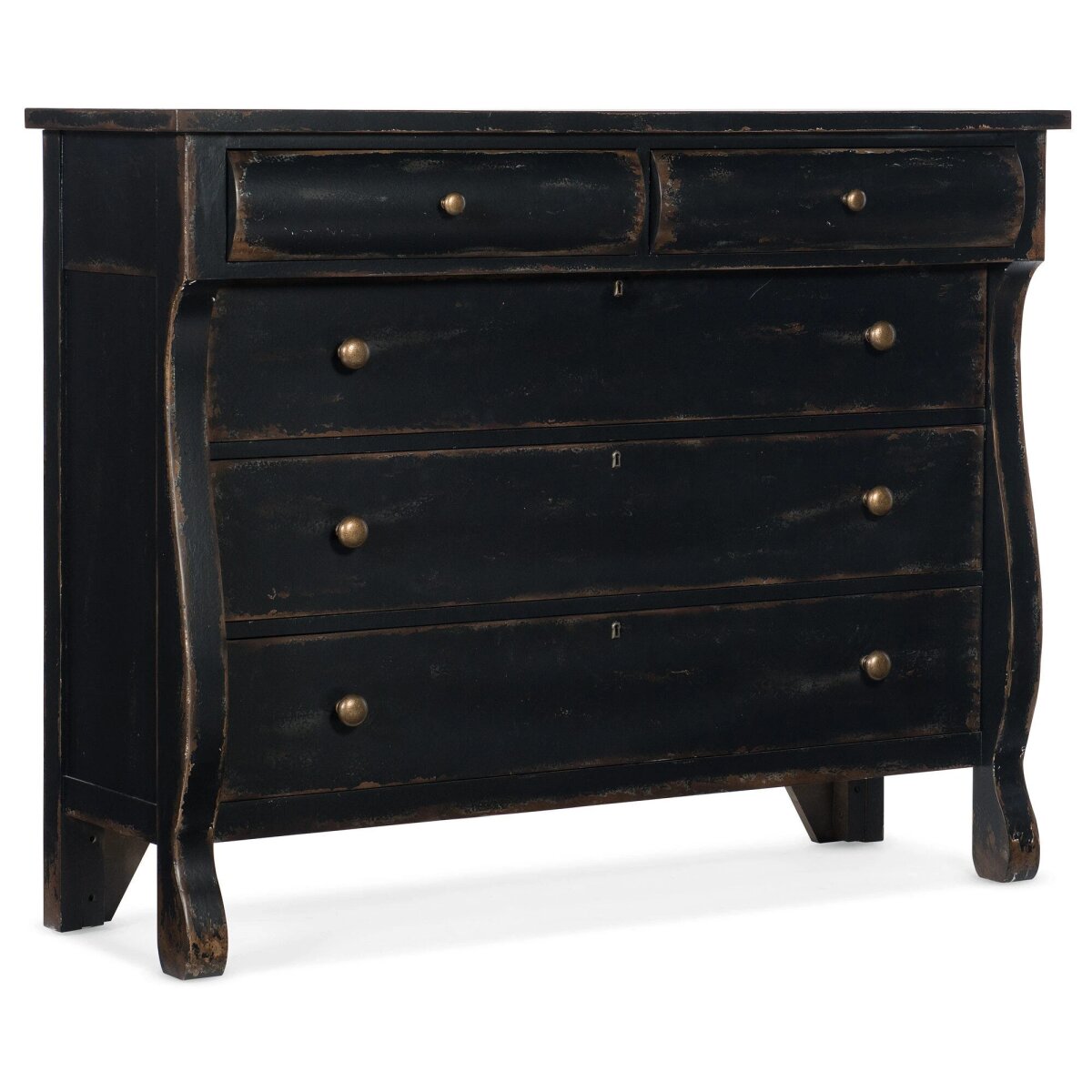 93e48715cfe7f2c81947fad3b98133db Ciao Bella Five-Drawer Bureau - Image 1