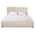 Avery Fabric Storage Panel Bed Queen (54.50" H) - Image 2