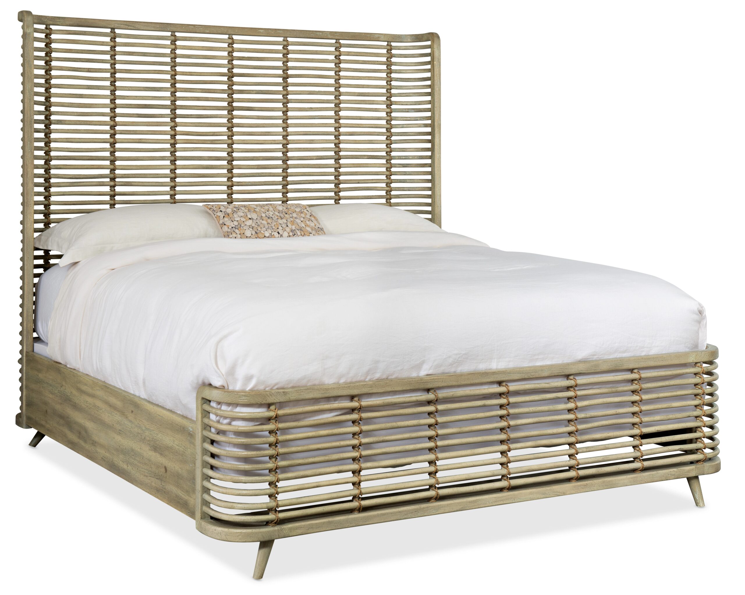 9e9317772a7462d99a558ceb554dcf6c Surfrider Queen Rattan Bed - Image 1