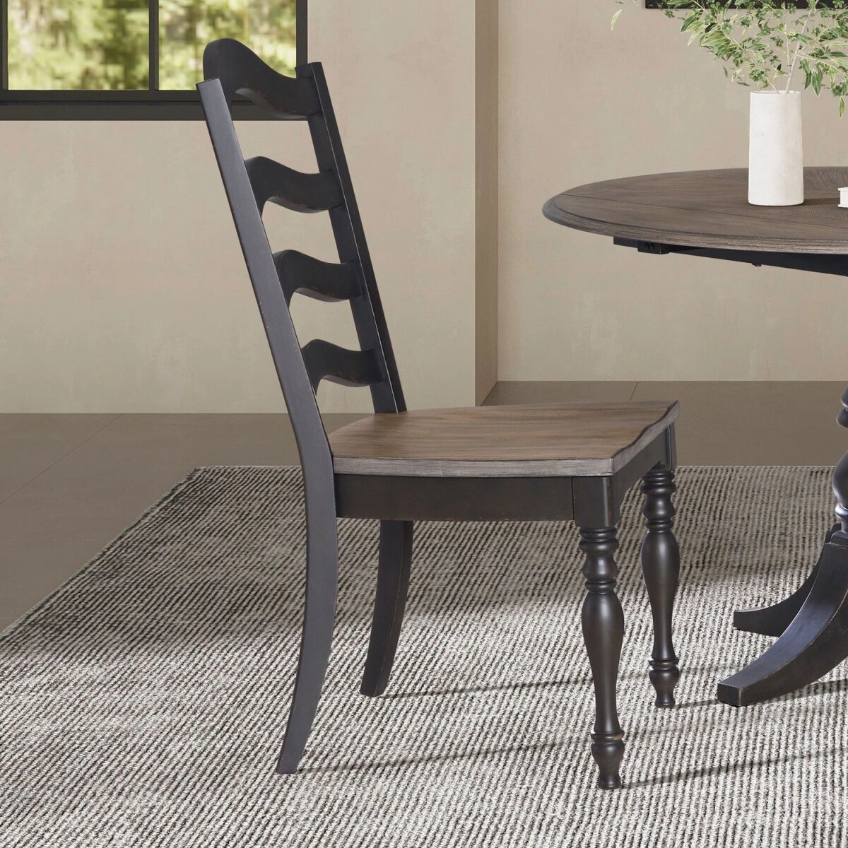 a0484f788285b3f0e0b3df353182570e Ladder Back Side Chair (RTA) - Image 1