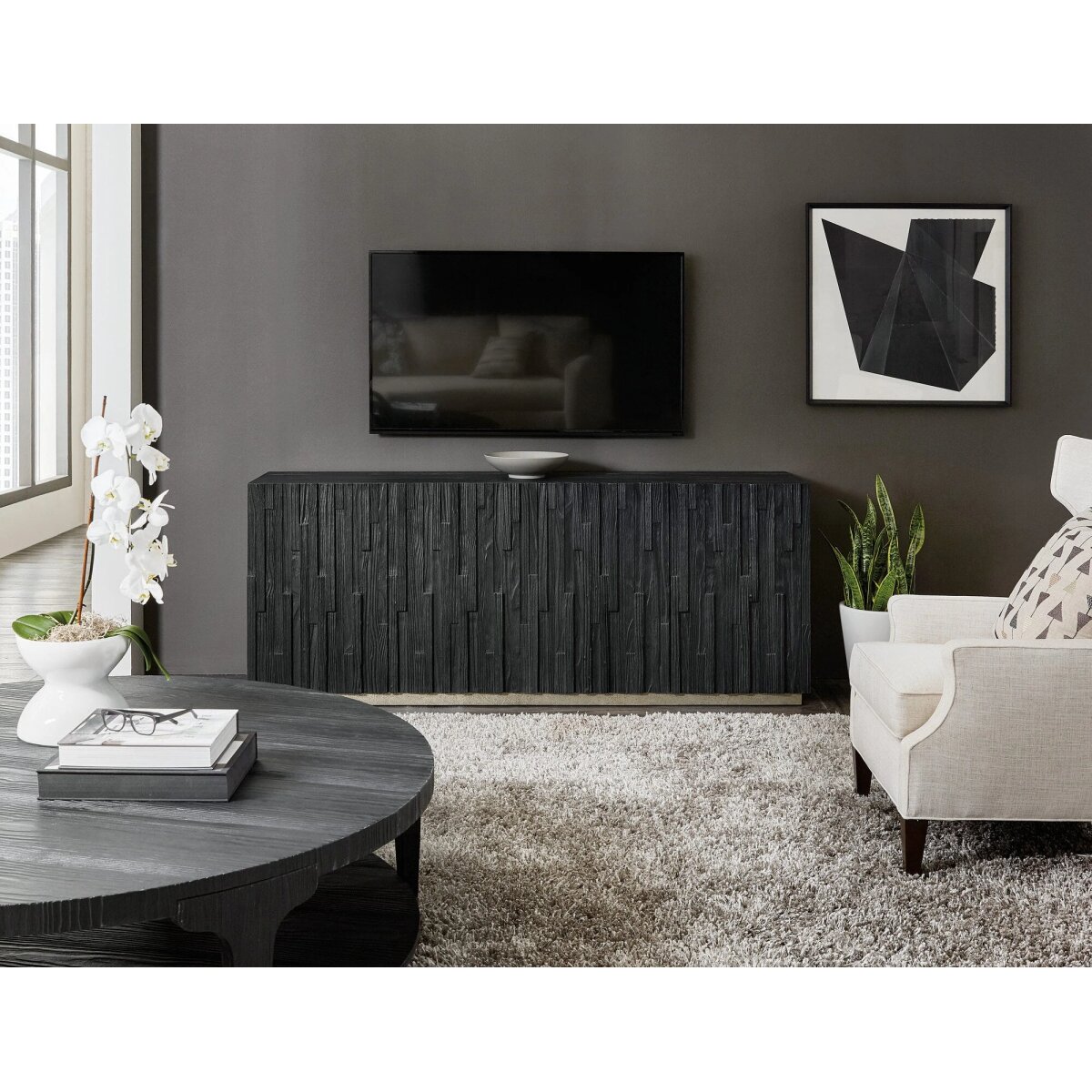 ad2f33f4bb3cd06420d0a4efe2dee577 Chapman Shou Sugi Ban Entertainment Console - Image 1