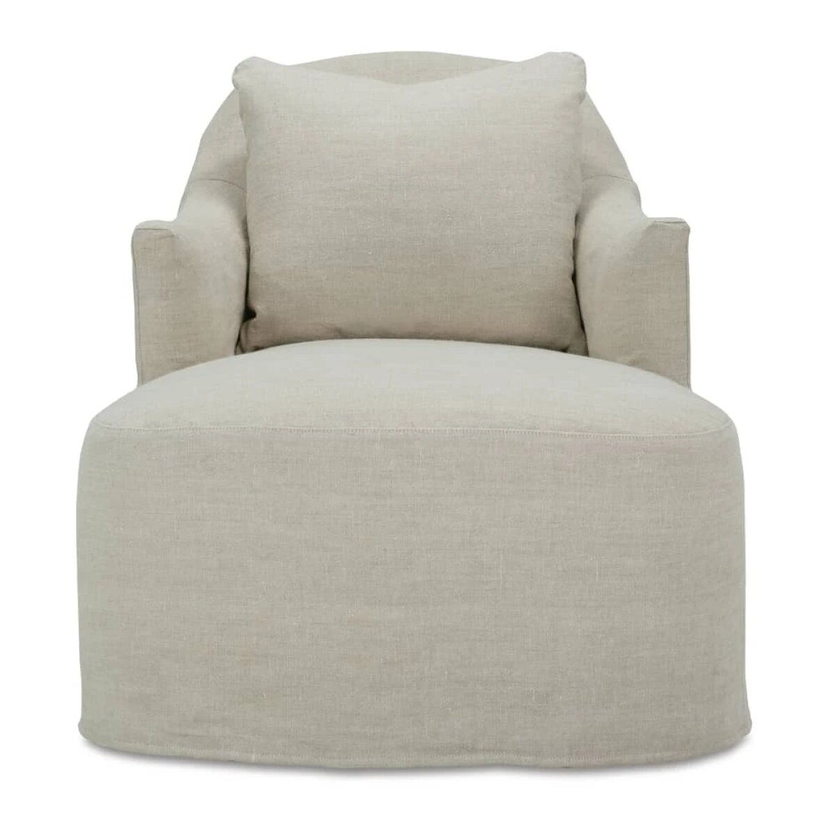 b0c9e98a97ec5d736cf98788725eb4f3 Noel Slipcovered Chaise Chair - Image 1