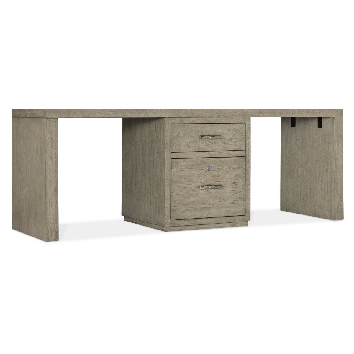b98d6a8b59a43300f24d49709eee80d1 Linville Falls 84" Desk with One Centered File - Image 1