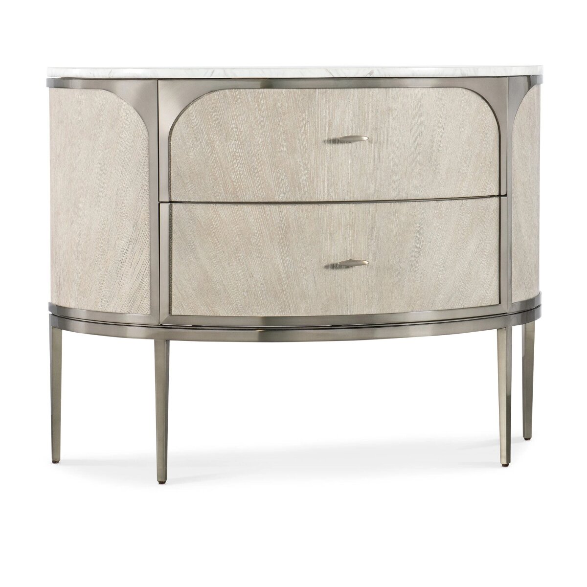 bb096f383e1b4e17e19849df3dcec247 Modern Mood Two Drawer Nightstand - Image 1