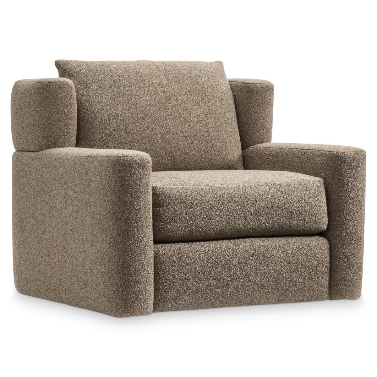 c6eddbc3470e68c46d4b4700c2b7a5a5 Laurent Fabric Swivel Chair Without Pillows - Image 1