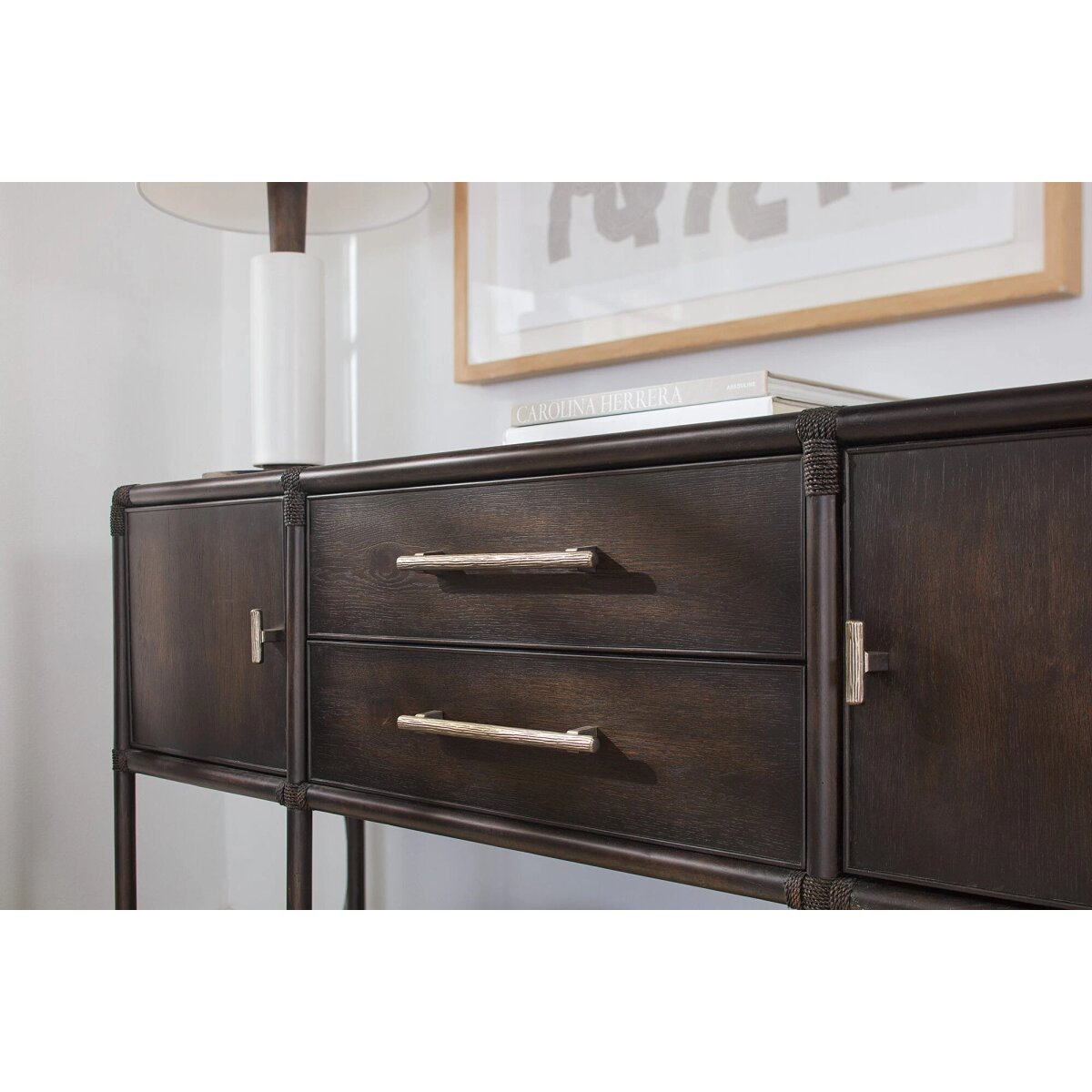 c731128fa70b16bf22da338c704457ee Retreat Pole Rattan Sideboard - Image 1