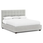 Avery Fabric Storage Panel Bed Queen (54.50" H)