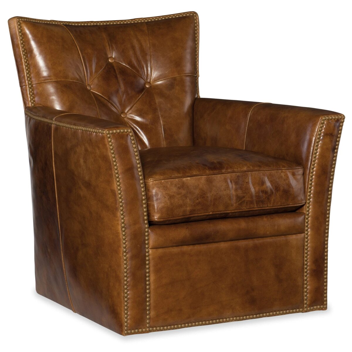 c9026428decd50ea0065355ca5905348 Conner Swivel Club Chair - Image 1