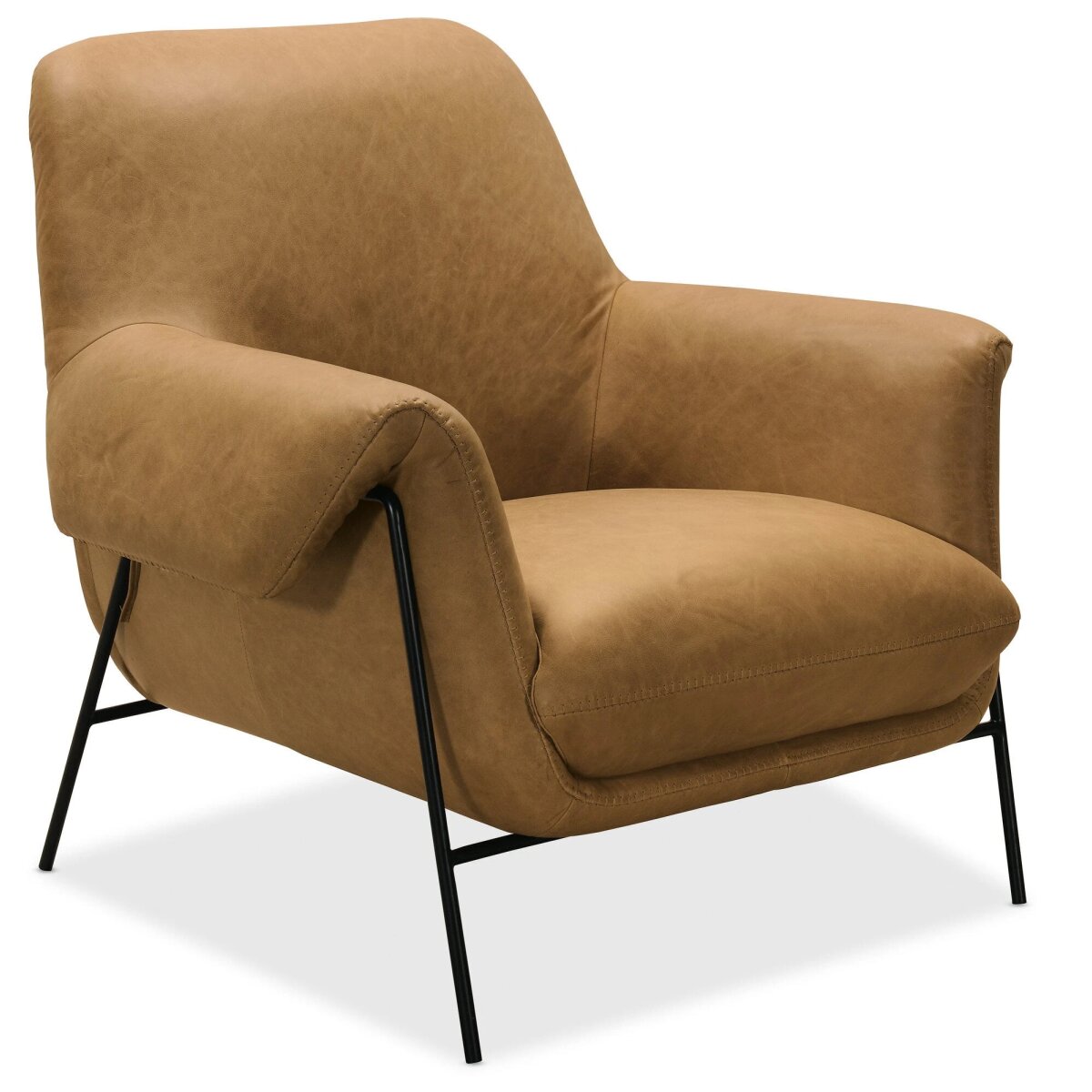 ca7f7cb25bb77c8d0e055f13d1bca98c Ambroise Metal Frame Club Chair - Image 1