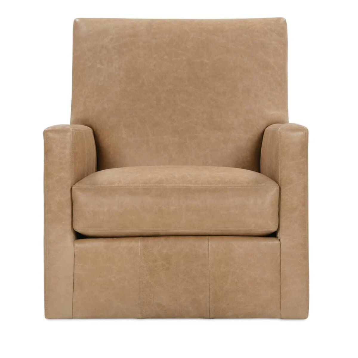 cf1bf4348c81368f68465dc55cacddee Carlyn Leather Swivel Glider - Image 1