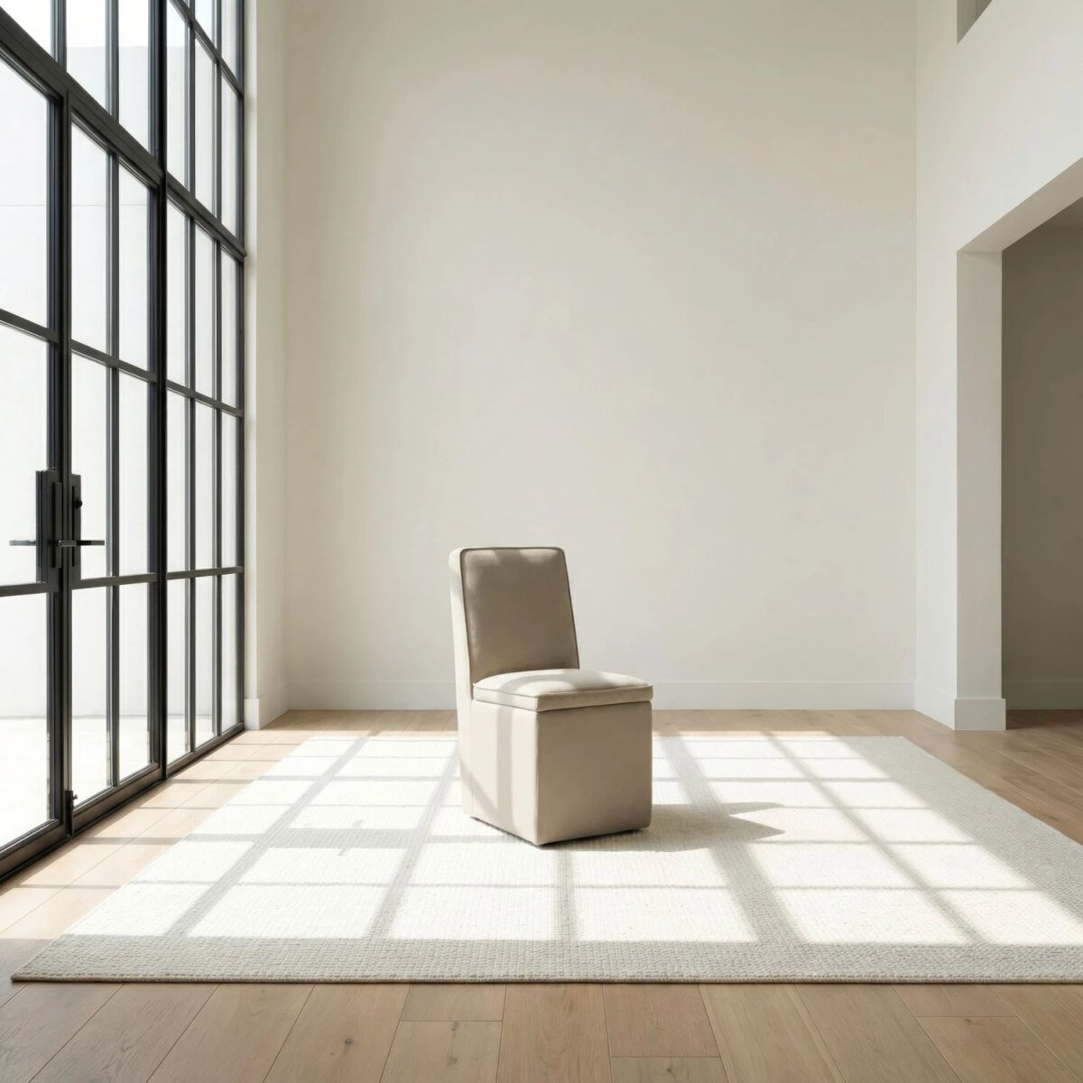 d06e13a6227a8efe7be1f1edb7a459dc Accent Storage Dining Chair w/ Casters - Image 1