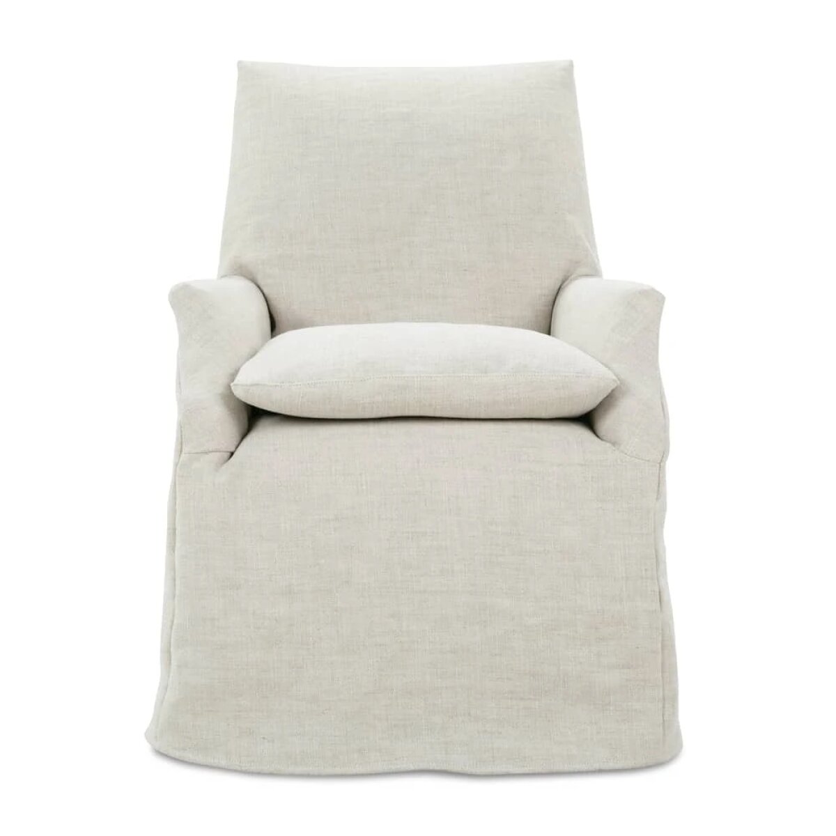 d19c2b6365ea0643499caa27fc6c29a1 Cece Slipcovered Dining Chair - Image 1