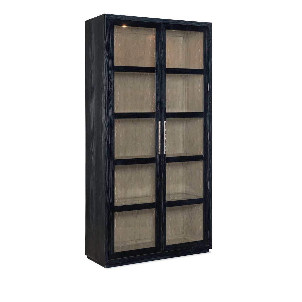 d332fbf53c34c3da0180f1cd0c998744 Linville Falls Shou Sugi Ban Curio Cabinet - Image 1