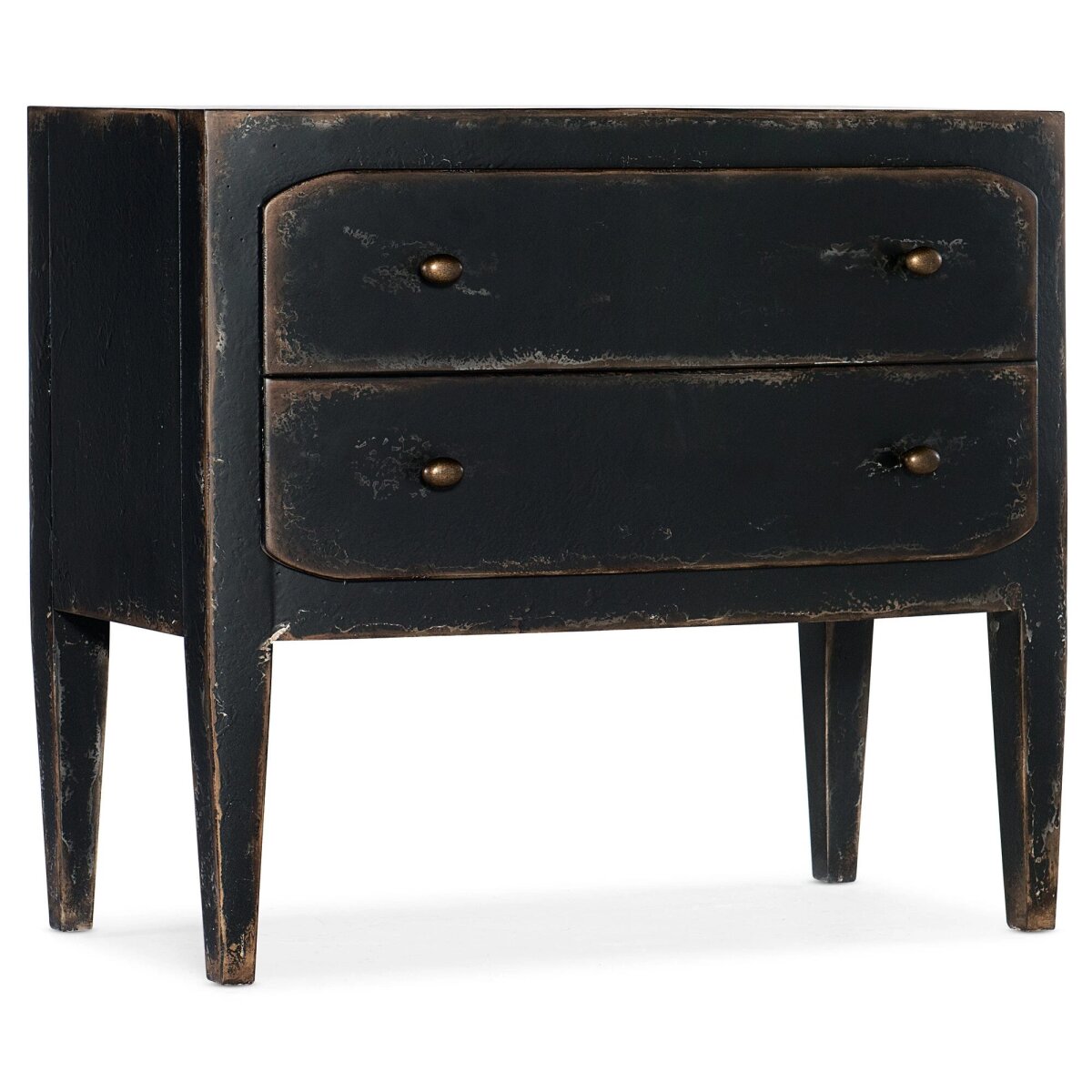 d5e41adaa140409b3f775c2f27a8af4c Ciao Bella Two-Drawer Nightstand- Black - Image 1