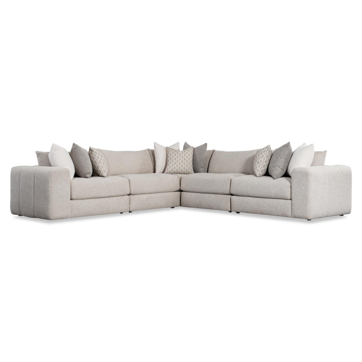 d986dc7bf2d0e2c293df6691b7bd4847 Vista Fabric Sectional - Image 1