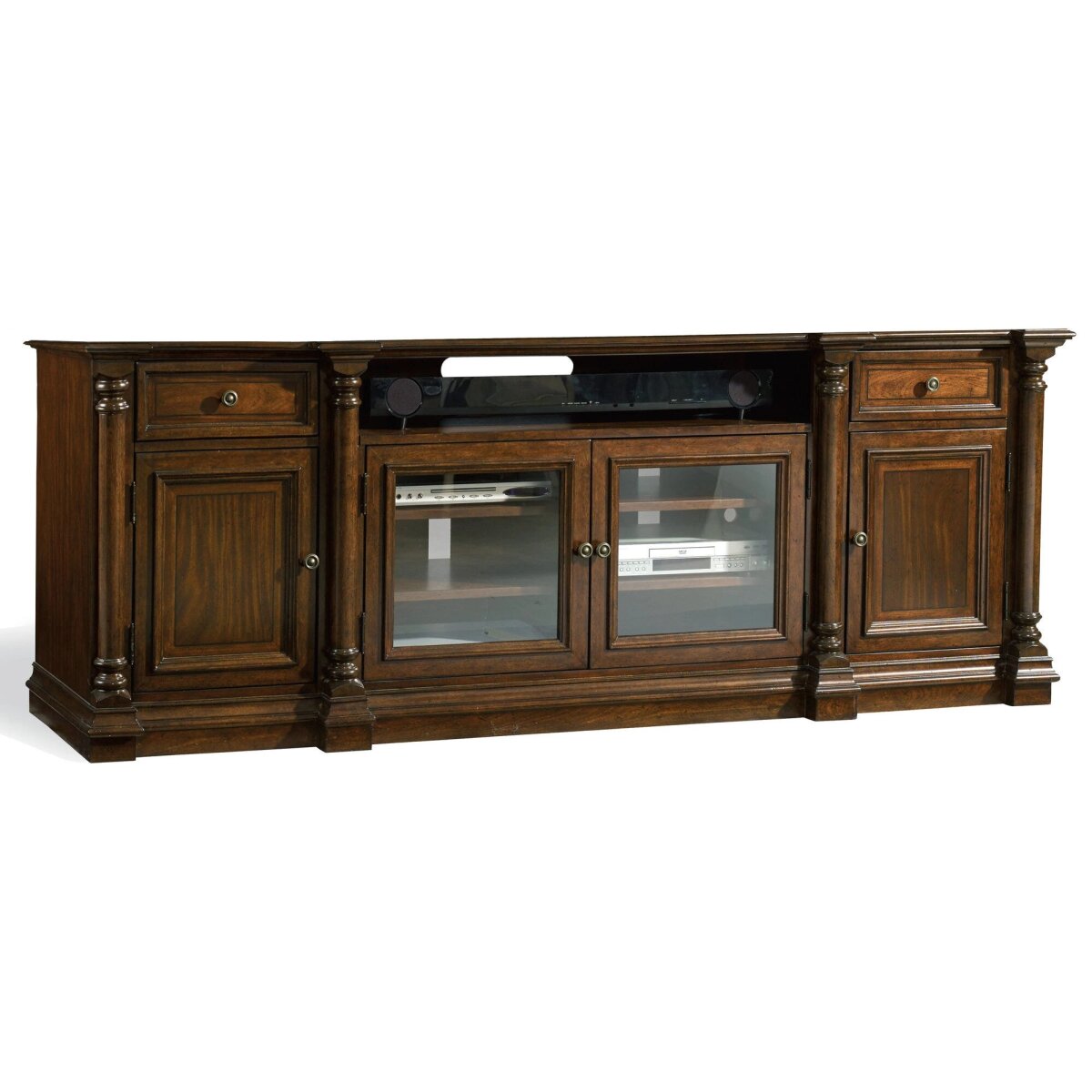 d99477f4183f25f2eeefdb072777586b Leesburg Entertainment Console - Image 1