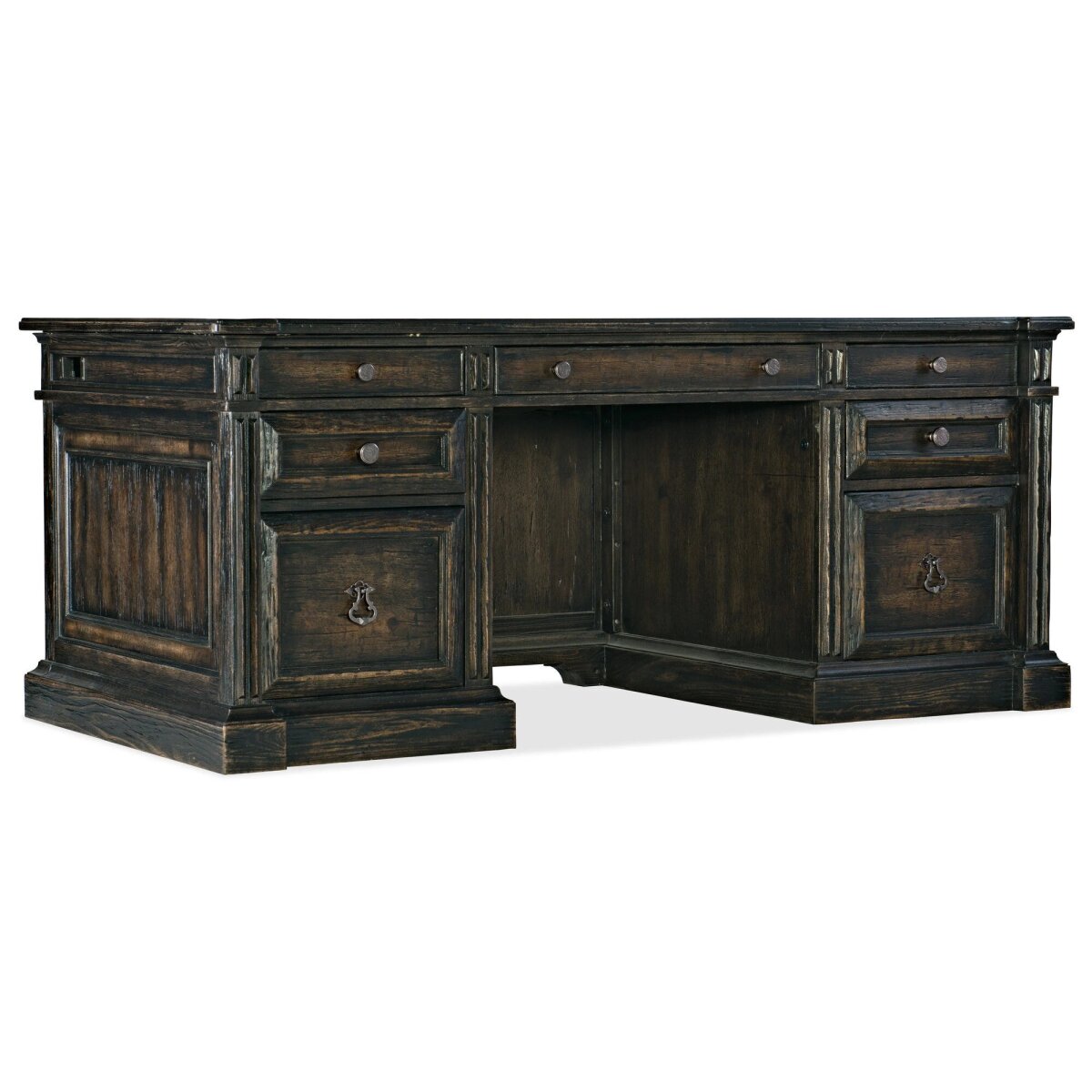 dc0a5dd48468e7a8f44db7a89eb53f36 La Grange San Felipe Executive Desk - Image 1
